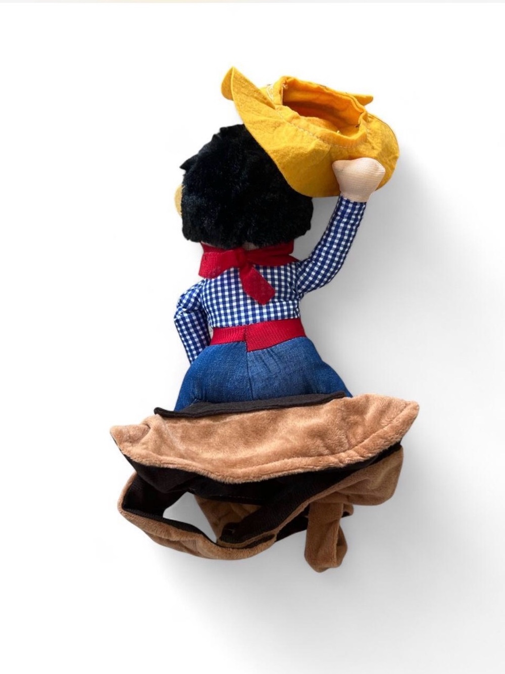 Pet Cowboy Riding Costume - Size S - Picture 2 of 4